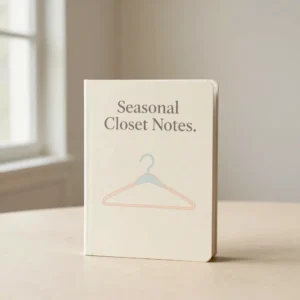 Seasonal Closet Notes